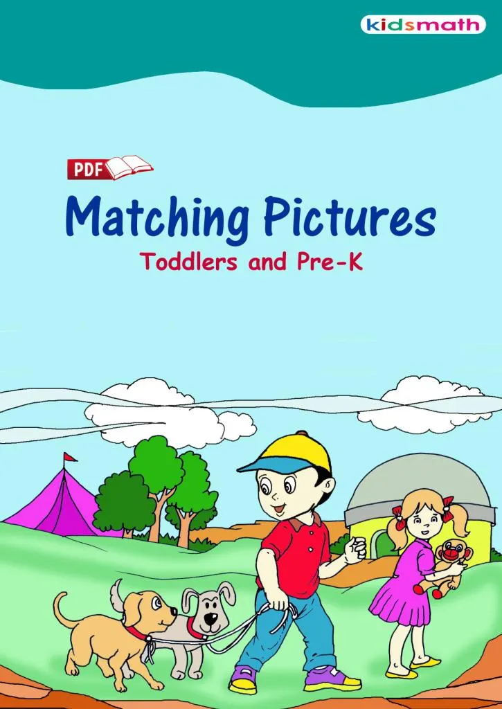 Matching Pictures Worksheets for Preschool Kids